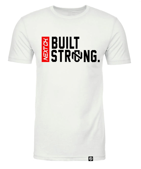 Built Strong Tee - White