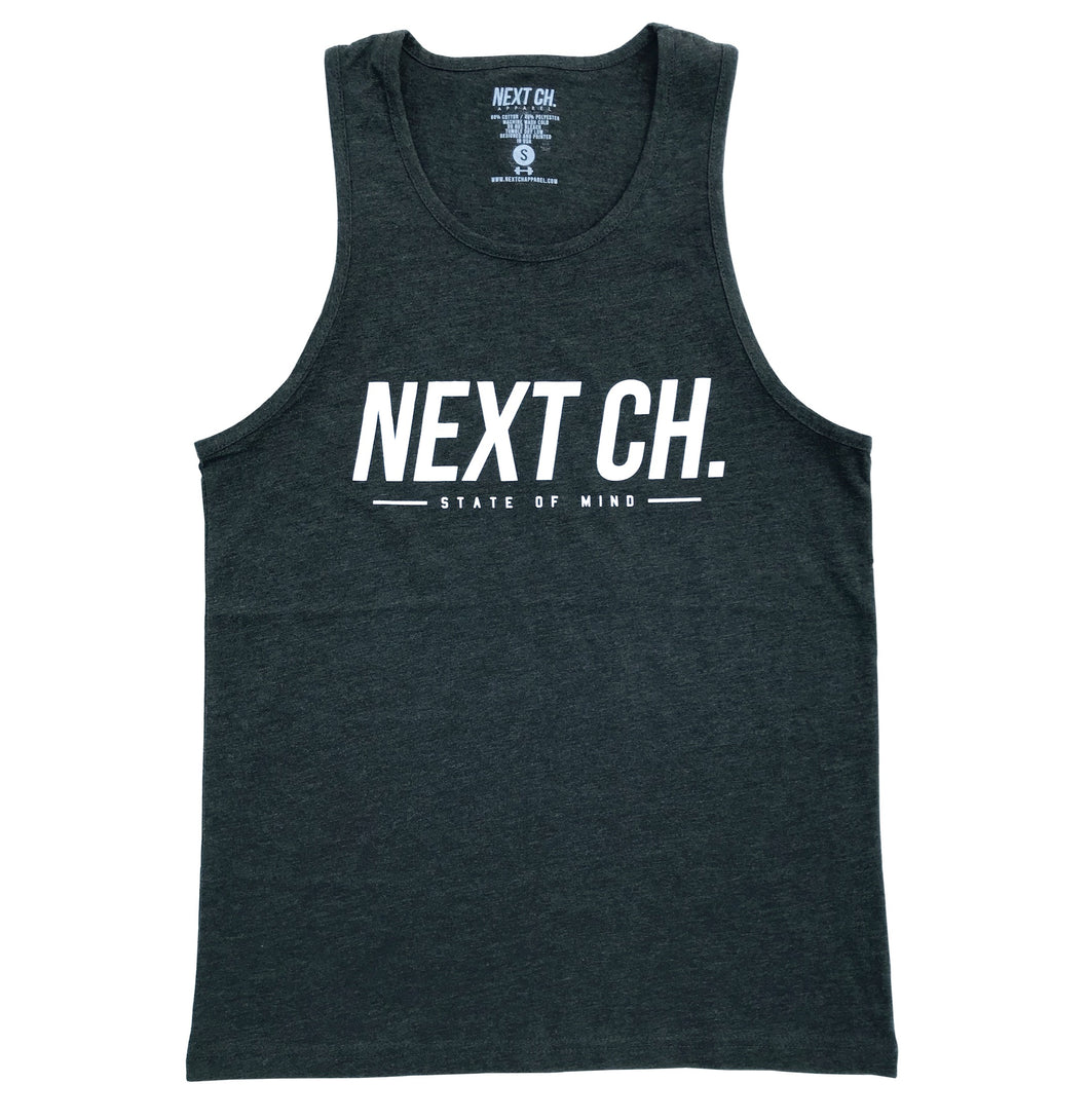 State of Mind Tank - Charcoal