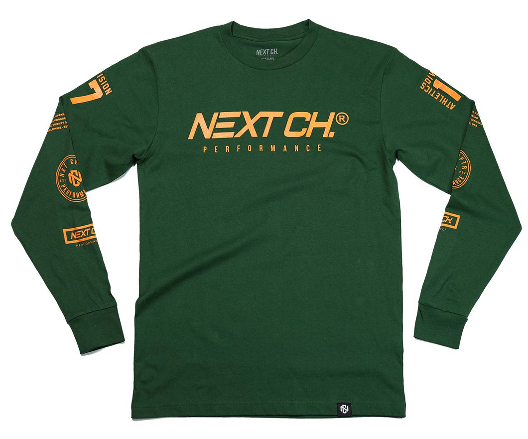 Icon Long Sleeve - Forest Green